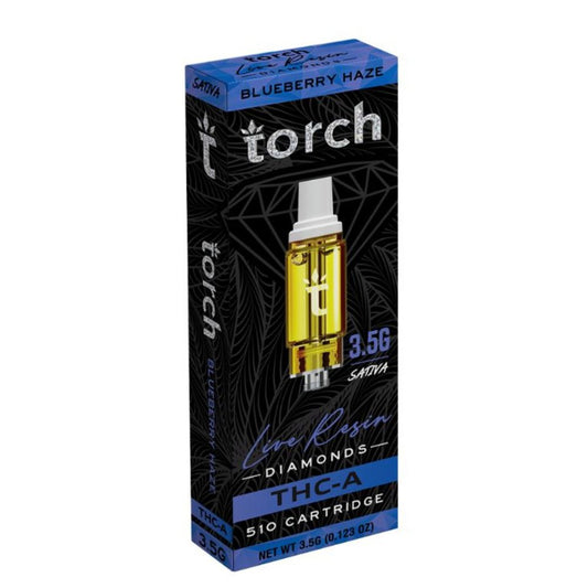 Torch 3.5g THCA Cartridge - Live Resin Diamonds