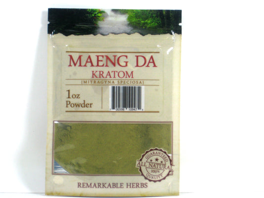 Remarkable Herbs Green Vein Maeng Da Kratom Powder