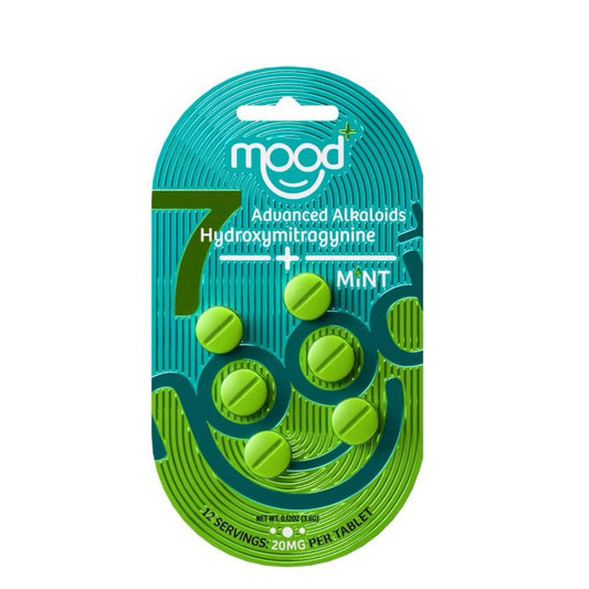 Mood + 7-Hydroxymitragynine Chewable Tablets - 6 Pack (120mg)