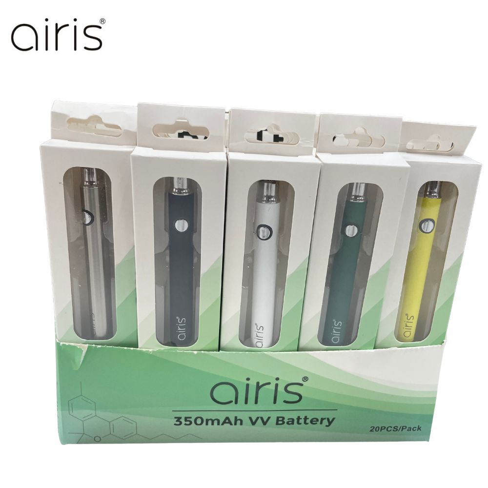 Airis 350mAh 510 Cart Battery VV Button USB-C