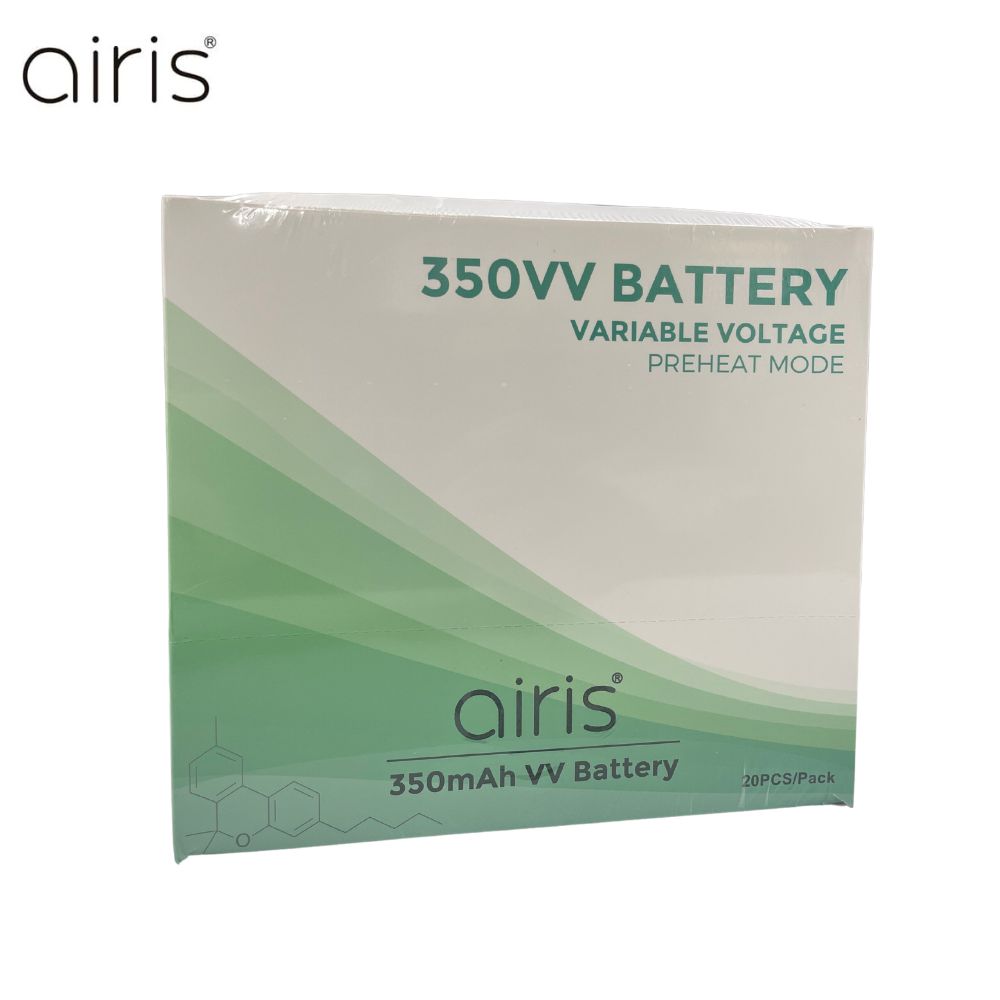 Airis 350mAh 510 Cart Battery VV Button USB-C