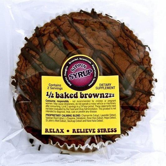 1/2 Baked Brownzzz Relaxation Supplement