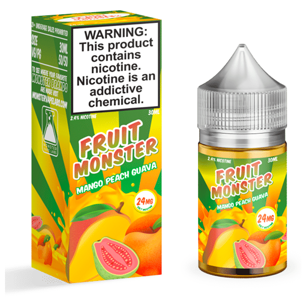 Fruit Monster Salts Mango Peach Guava