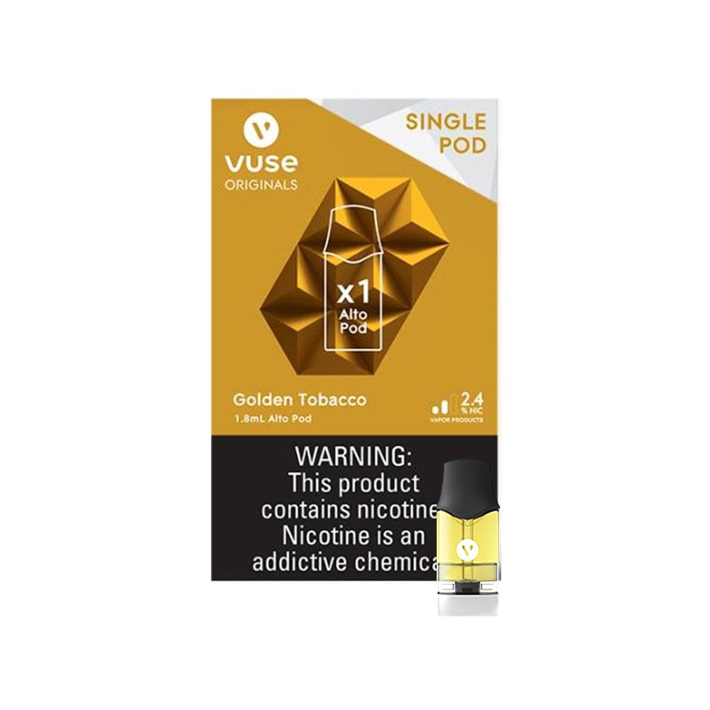 Vuse Alto Pods 5% 1 Pack - Golden Tobacco