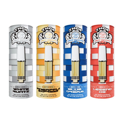 Twenty One THCA Cartridge - 2G Liquid Diamonds