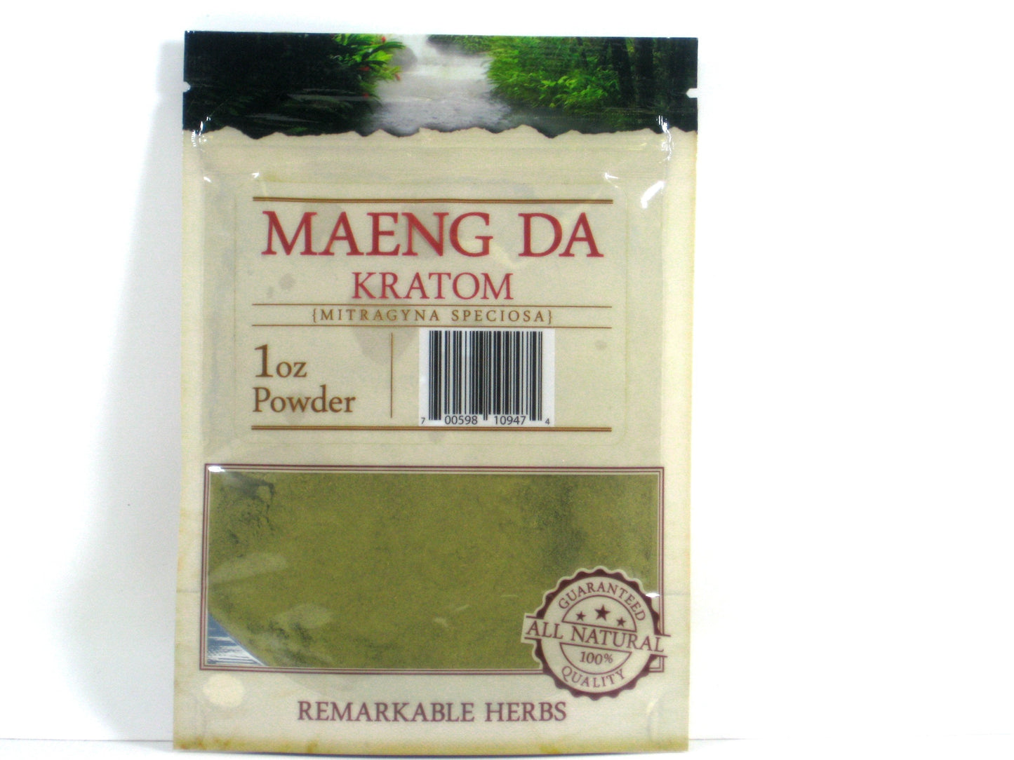 Remarkable Herbs Green Vein Maeng Da Kratom Powder
