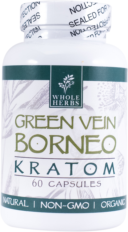 Whole Herbs Green Vein Borneo Capsules