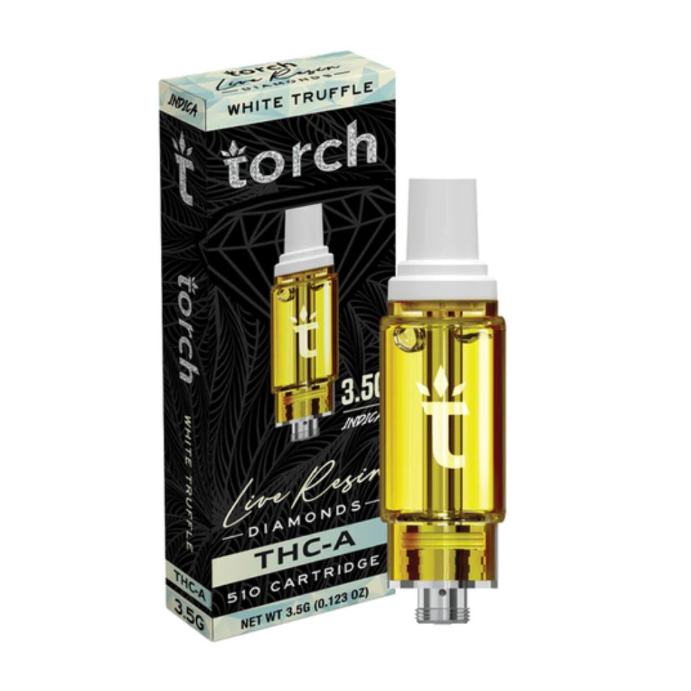 Torch 3.5g THCA Cartridge - Live Resin Diamonds