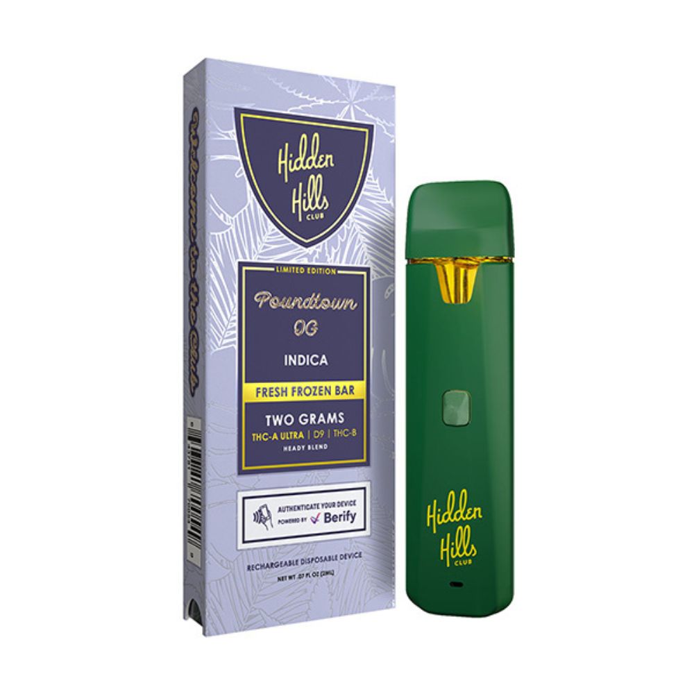 Hidden Hills Fresh Frozen 2G THC Disposable