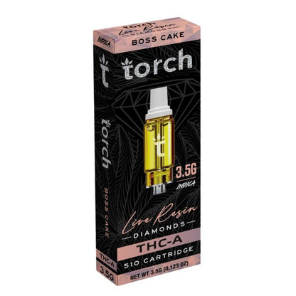Torch 3.5g THCA Cartridge - Live Resin Diamonds