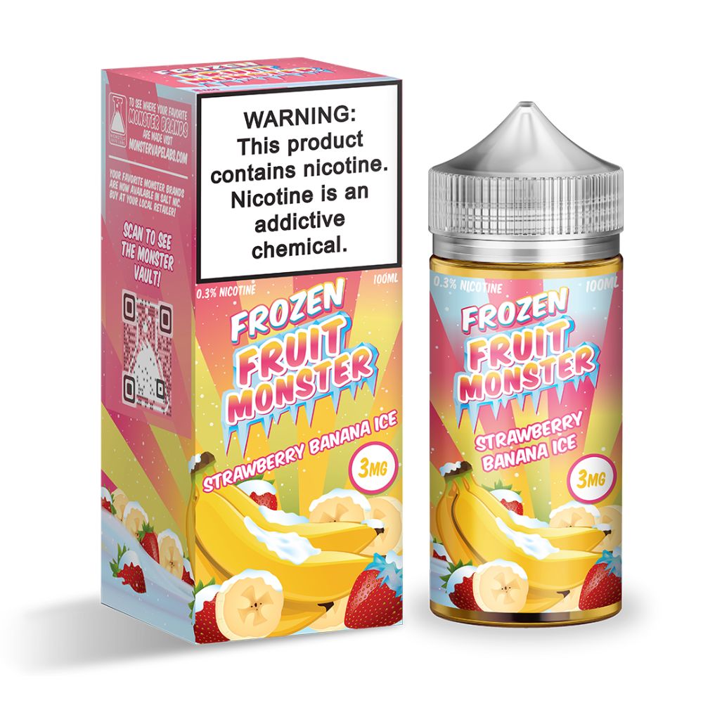 Strawberry Banana Ice by Frozen Fruit Monster