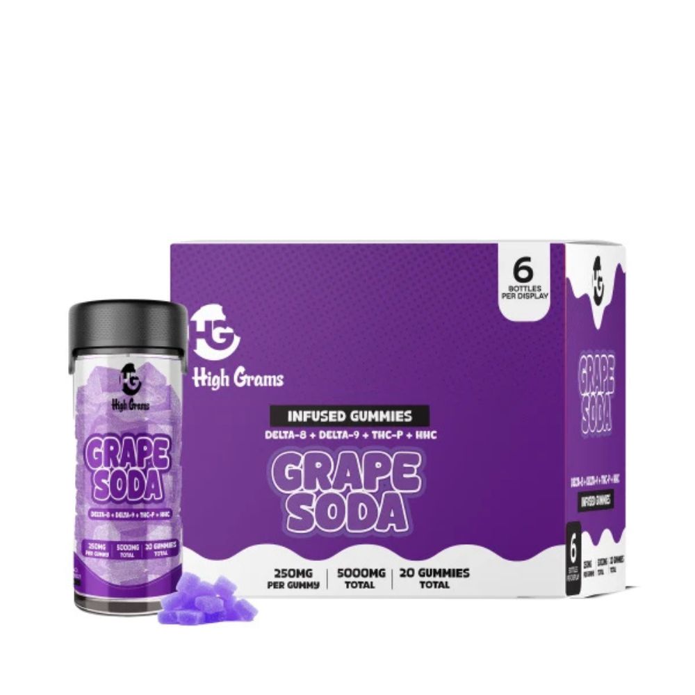 High Grams Edibles D8 + D9 + THCp + HHC - 5000mg