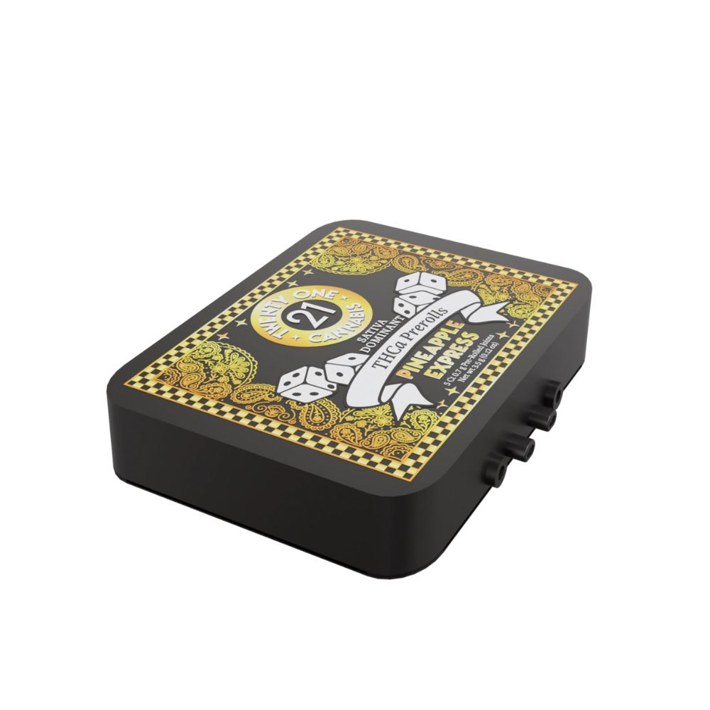 Twenty One THCA Pre-Rolls 3.5g - 5 count tin