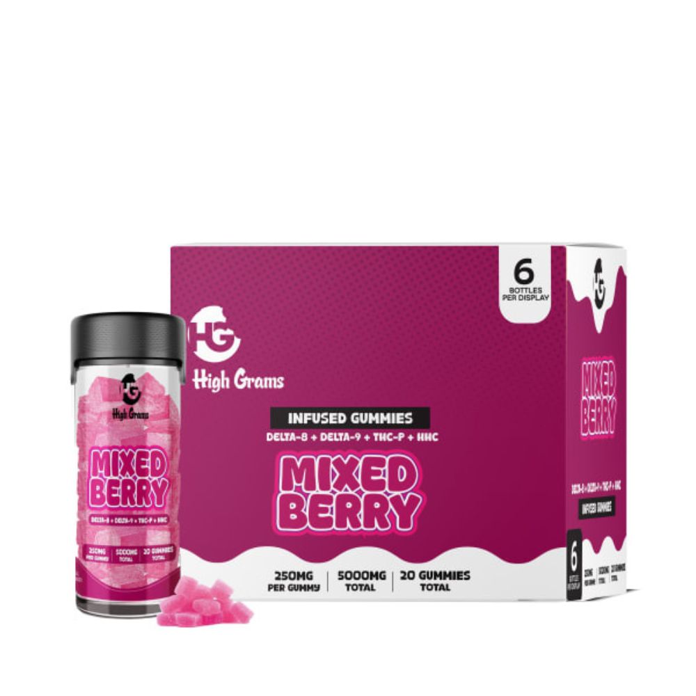 High Grams Edibles D8 + D9 + THCp + HHC - 5000mg