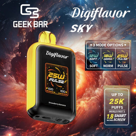 Geek DigiFlavor Sky 25k Puff - Smart Screen