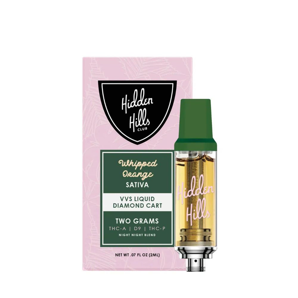 Hidden Hills VVS Liquid Diamonds 2G THC Cartridge