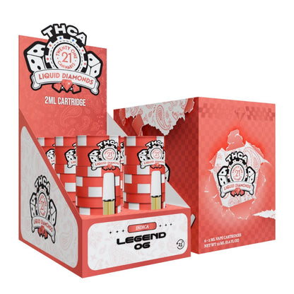 Twenty One THCA Cartridge - 2G Liquid Diamonds