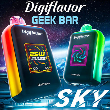Geek DigiFlavor Sky 25k Puff - Smart Screen