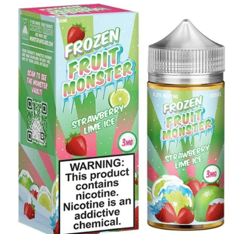Frozen Fruit Monster - Strawberry Lime Ice
