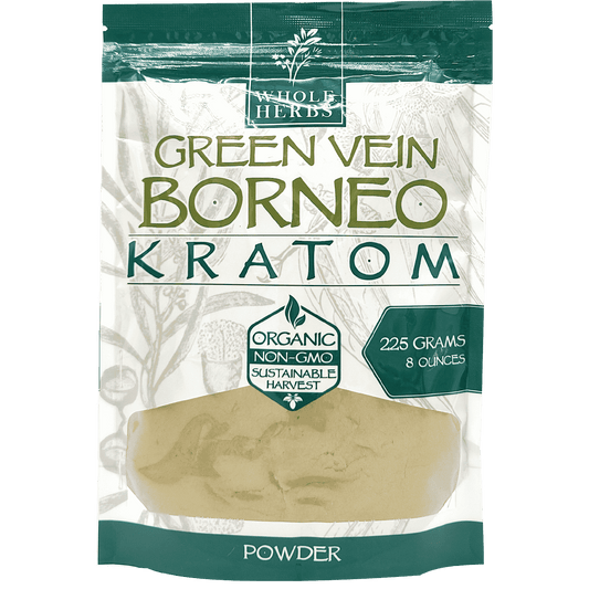 Whole Herbs Green Vein Borneo Kratom Powder