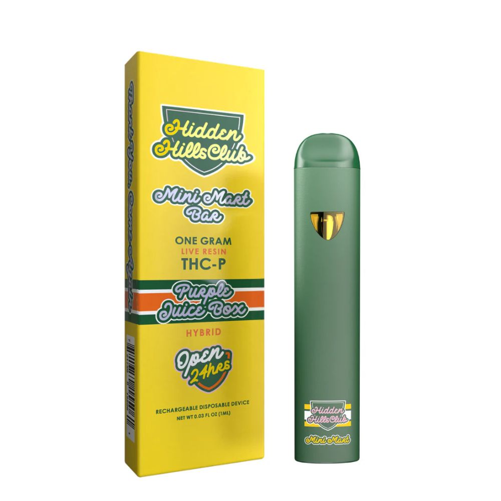 Hidden Hills Mini Mart Live Resin THC-P Disposable – 1g