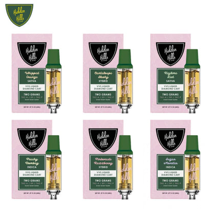 Hidden Hills VVS Liquid Diamonds 2G THC Cartridge