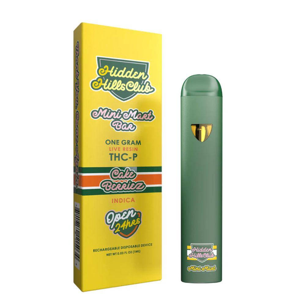 Hidden Hills Mini Mart Live Resin THC-P Disposable – 1g