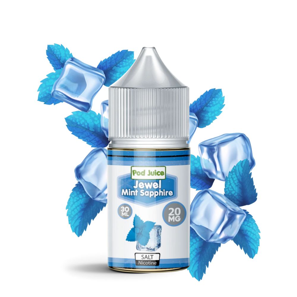 Jewel Mint Sapphire by Pod Juice Salt