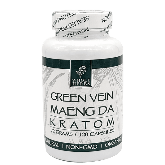 Whole Herbs Green Vein Maeng Da Capsules