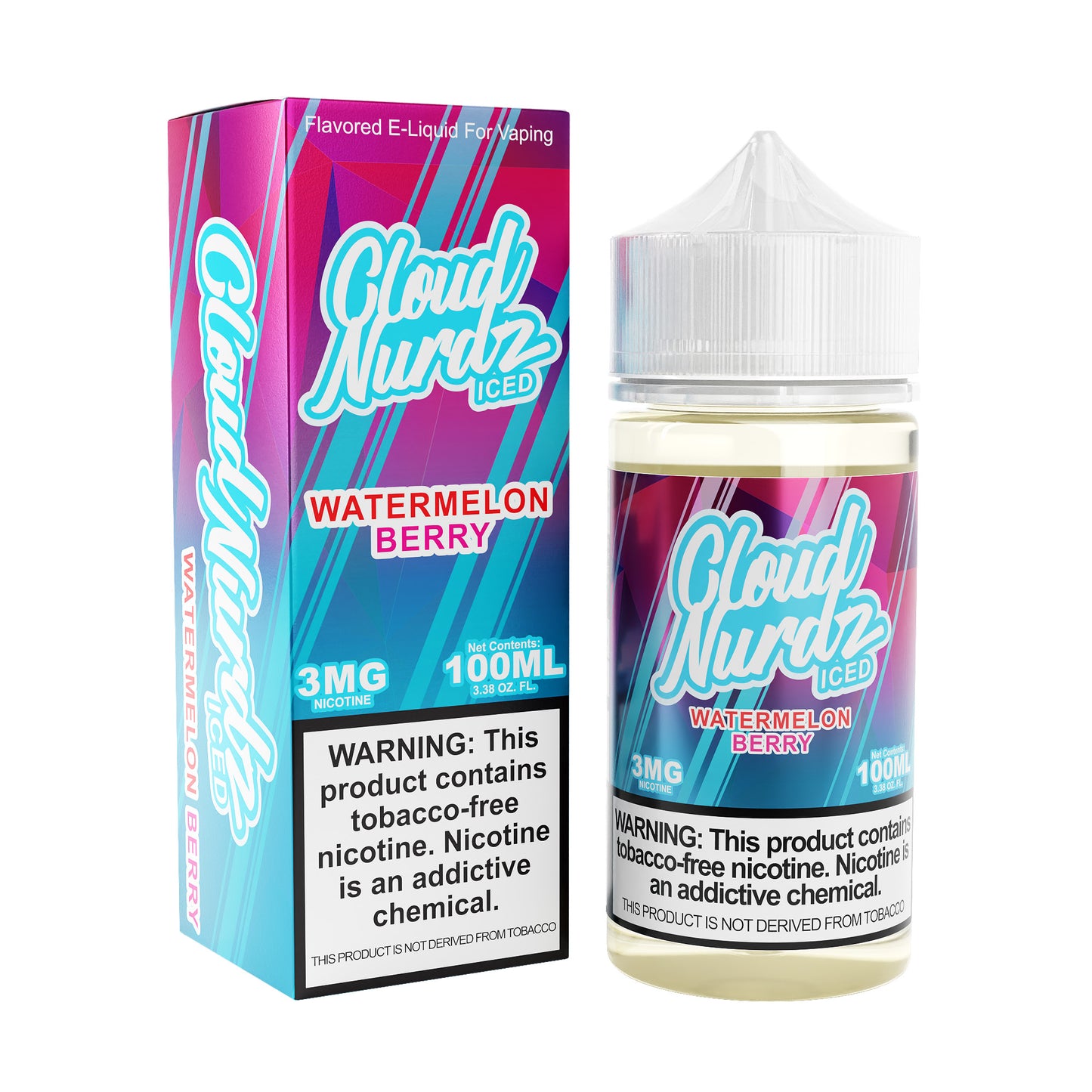 Iced Watermelon Berry by Cloud Nurdz 100ml