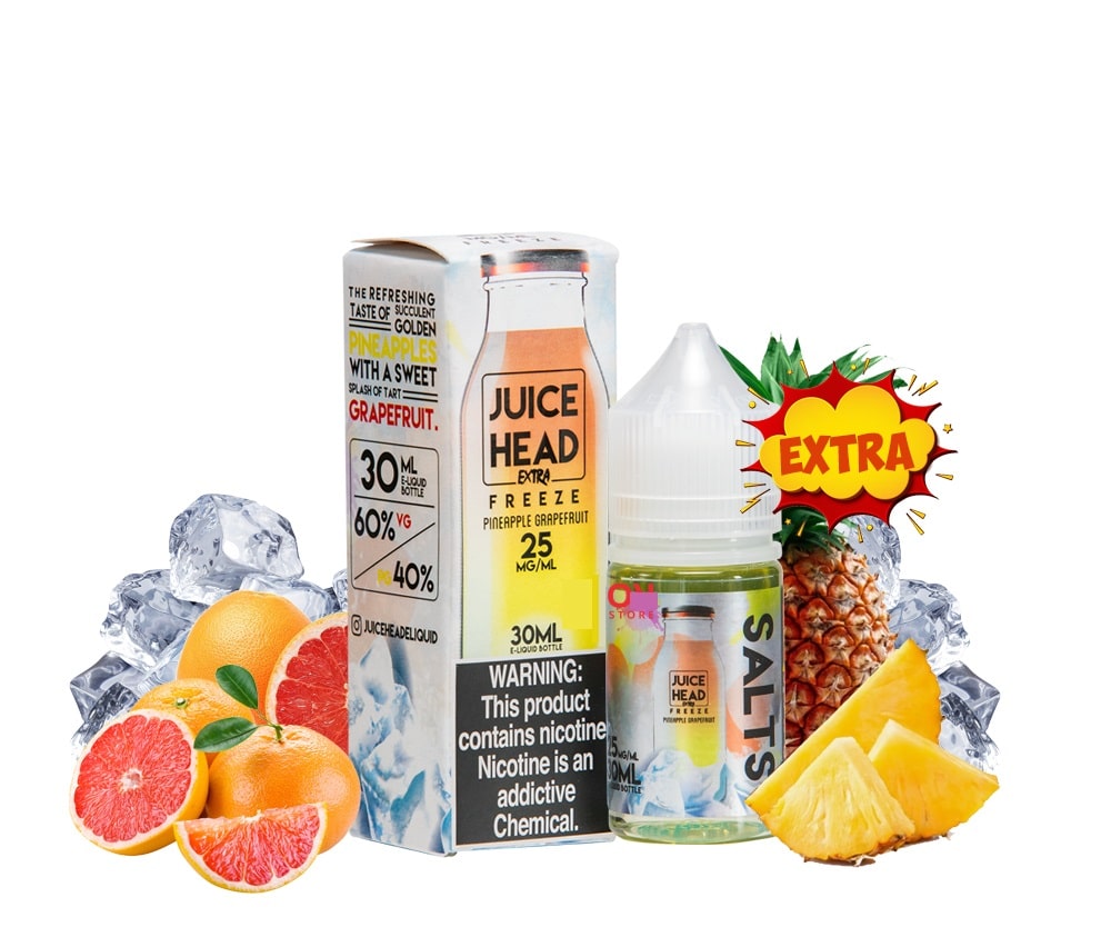 Juice Head Salt Extra Freeze - Pineapple Grapefruit