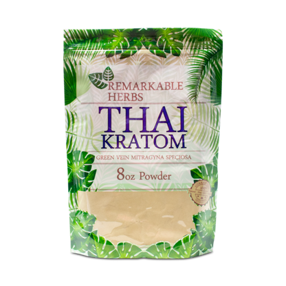Remarkable Herbs Green Vein Thai Powder Kratom