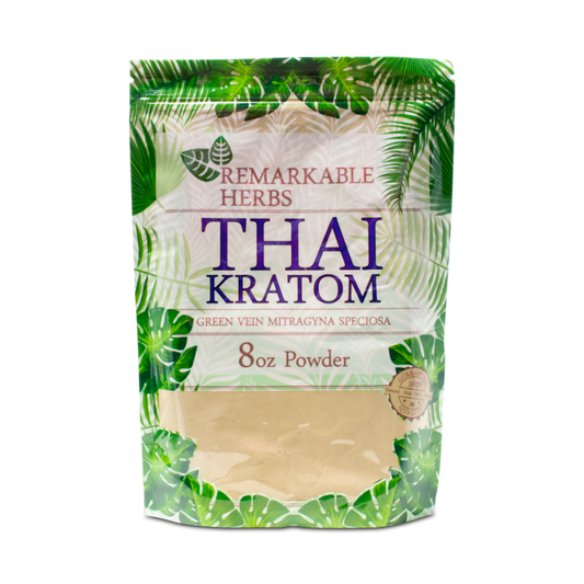 Remarkable Herbs Green Vein Thai Powder Kratom