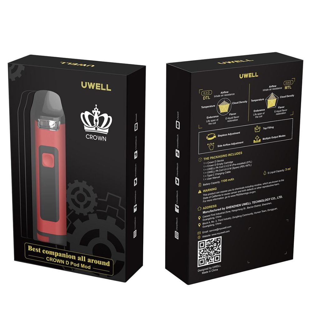 UWell Crown D Pod Mod Vape