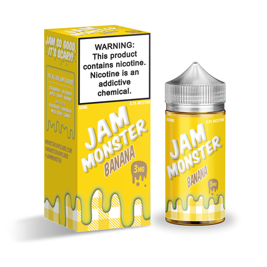 Jam Monster Banana Eliquid