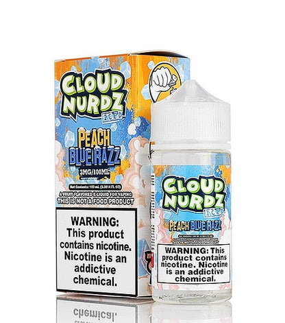 Peach Blue Razz Iced by Cloud Nurdz
