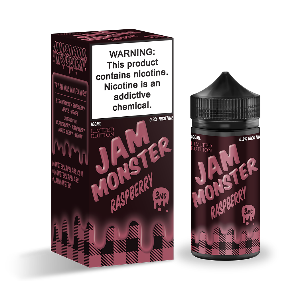 Jam Monster Raspberry Eliquid
