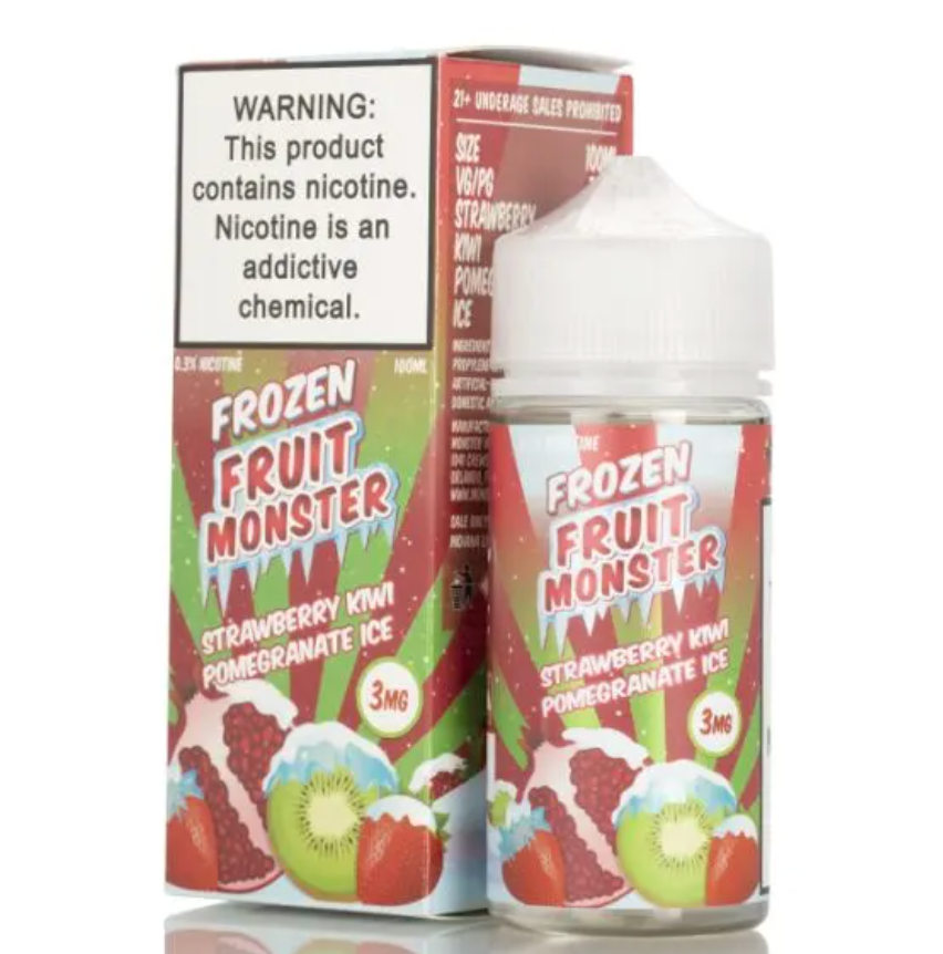 Frozen Fruit Monster Strawberry kiwi Pomegranate Ice - 100ML