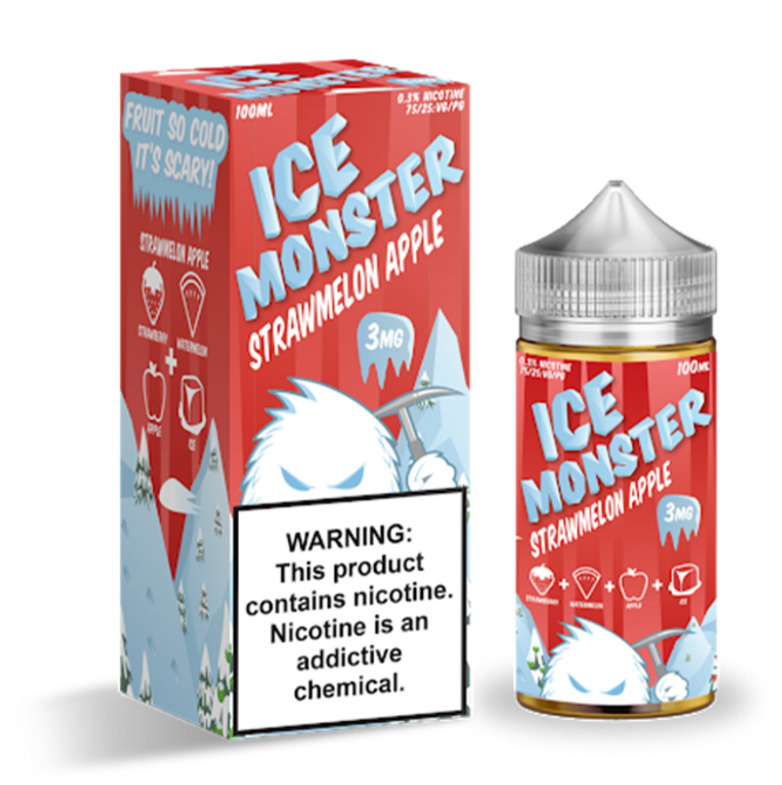 Strawmelon Apple by Iced Monster - 100ML