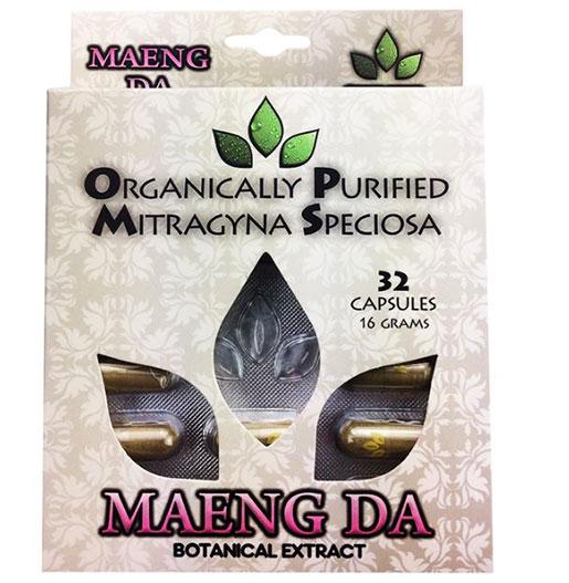 OPMS Silver Green Vein Maeng Da Capsules