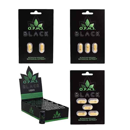 OPMS Black Kratom Capsules