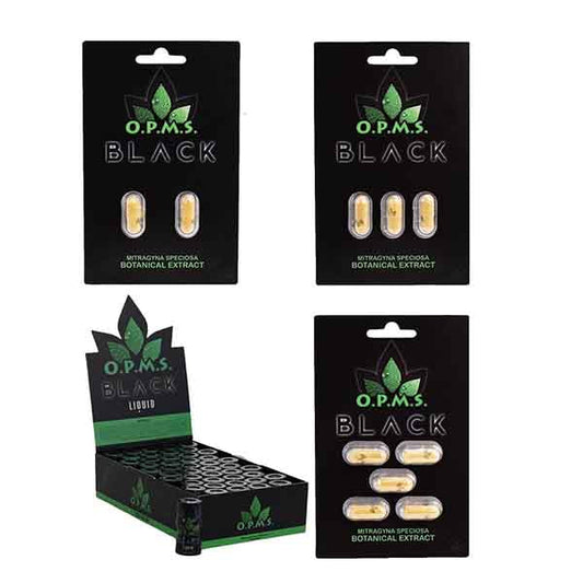 OPMS Black Kratom Capsules