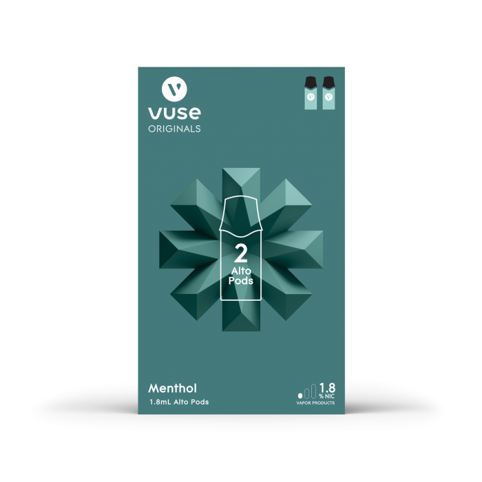 Vuse Alto Pods 1.8% 2 Pack - Menthol