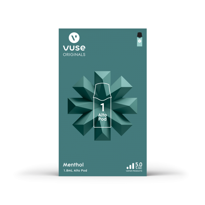 Vuse Alto Pods 5% 1 Pack - Menthol