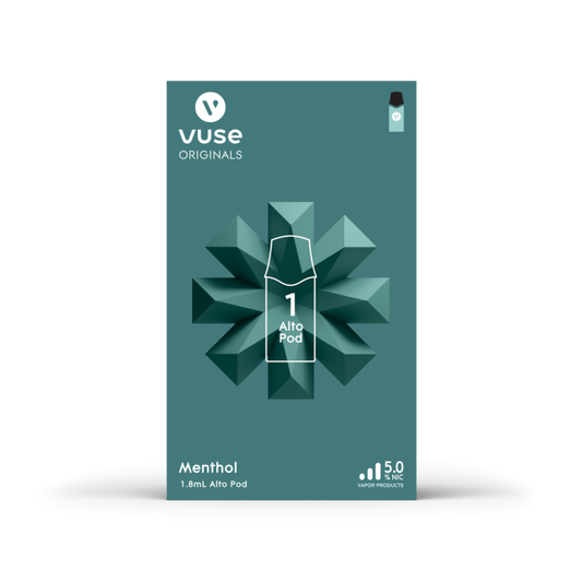 Vuse Alto Pods 5% 1 Pack - Menthol