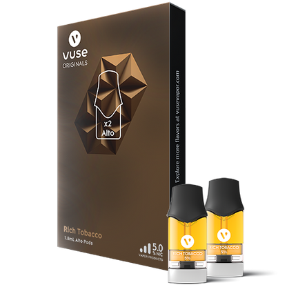 Vuse Alto Pods 5% 2 Pack - Rich Tobacco