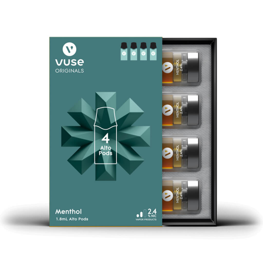 Vuse Alto Pods 2.4% 4 pack - Menthol
