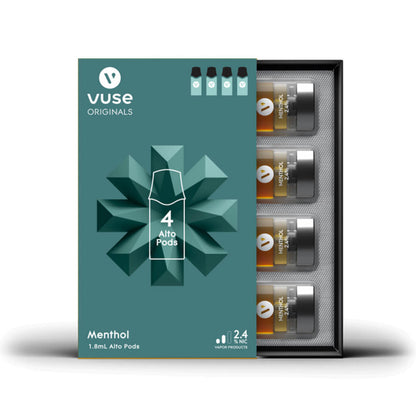 Vuse Alto Pods 2.4% 4 pack - Menthol