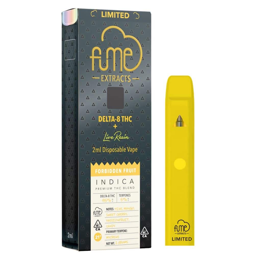 FUME Extracts Unlimited Delta 8 Live Resin Forbidden Fruit