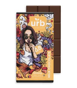URB Delta 8 Chocolate Bar 300mg milk chocolate 2